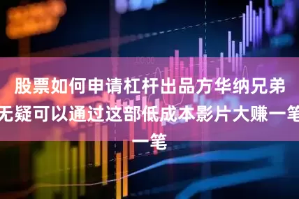 股票如何申请杠杆出品方华纳兄弟无疑可以通过这部低成本影片大赚一笔